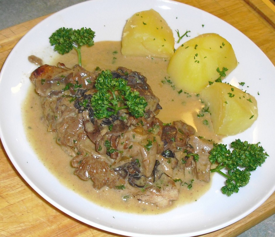 Rindsschmorbraten mit Steinpilz