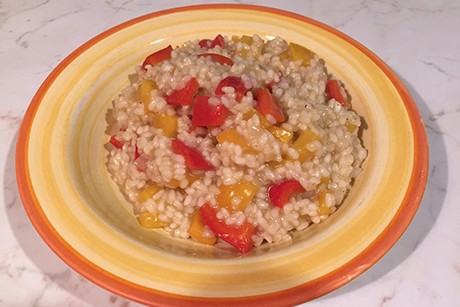 Paprika-Risotto