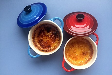 Crema Catalan mit Limette