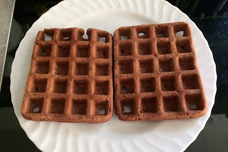 Waffeln nach Sacher Art