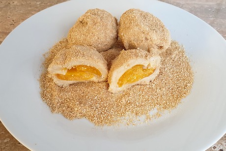 Marillenknödel aus dem Dampfgargerät