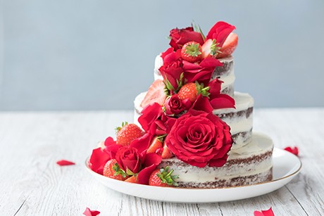 Red Velvet Naked Cake