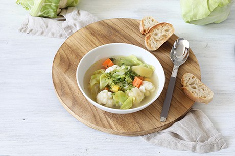 Karfiol-Spitzkraut-Eintopf