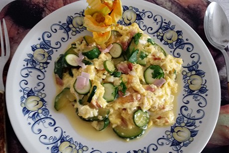 Zucchini all`uovo