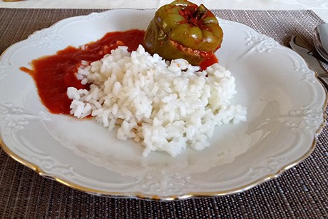 Gefüllte Paprika