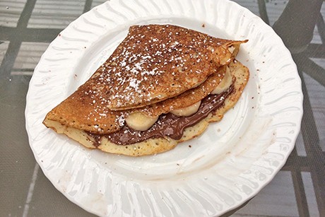 Schoko-Bananen-Palatschinken
