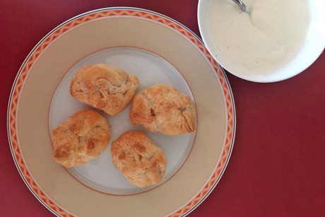 Camembert in Blätterteig