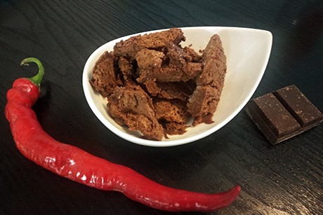 Veganes Salzschokomousse