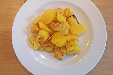 Kartoffel Zucchini mit Rosmarin