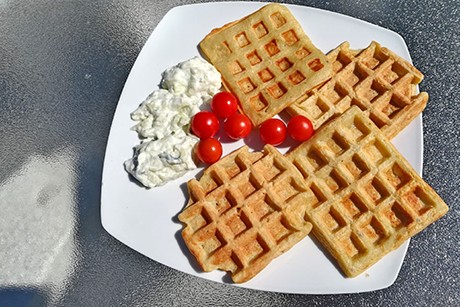 Kartoffelwaffeln