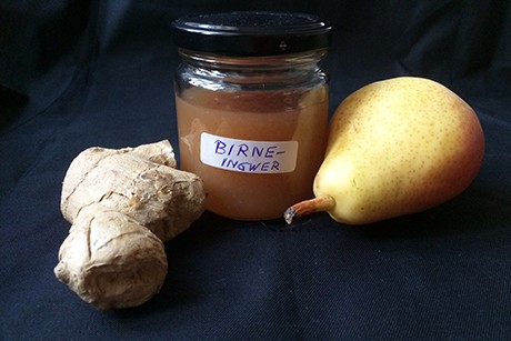 Birnen-Ingwer Marmelade