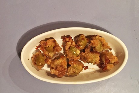 Frittierte Oliven