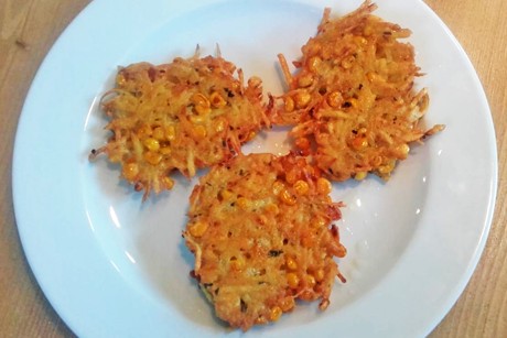 Zuckermais Kartoffelpuffer