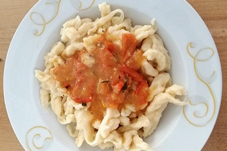 Tomaten-Käse-Soße