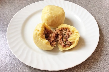 Selchfleischknödel