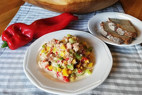 Paprika - Thunfischsalat