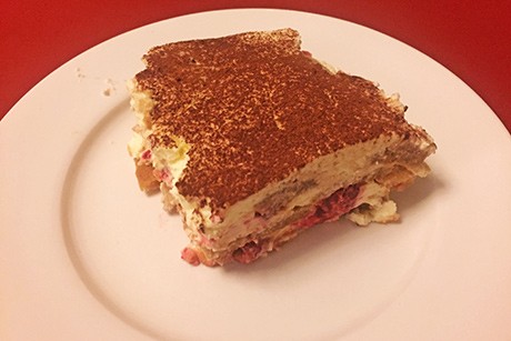Schnelles Himbeer-Tiramisu