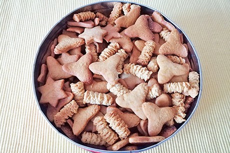 Dinkel-Rahmkekse