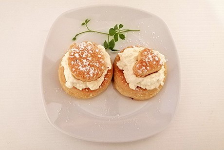 Topfen-Dinkel-Blätterteig-Törtchen