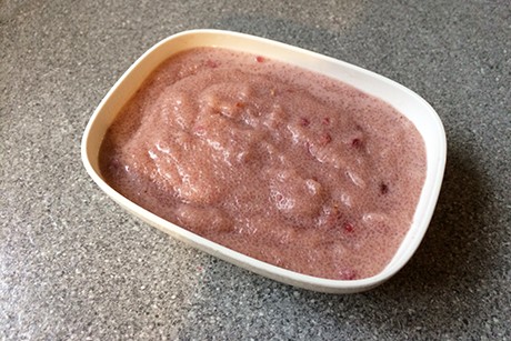 Himbeer-Grießkoch