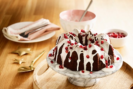 Weihnachtlicher Gugelhupf