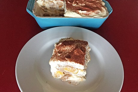 Schnelles Mango-Cointreau-Tiramisu