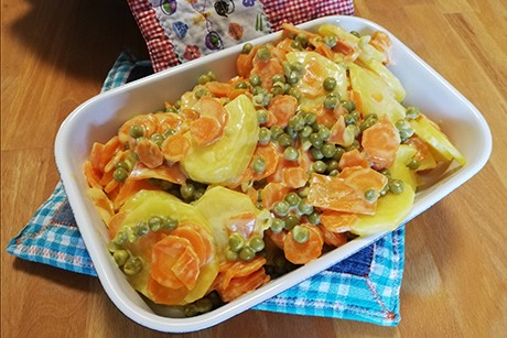 Erdäpfel-Rahmgemüse