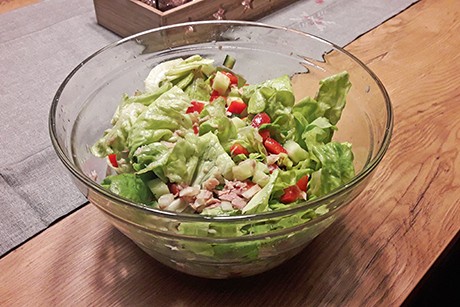 Thunfischsalat mit Senfdressing