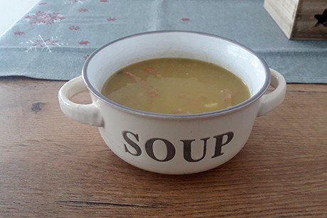 Vegane Spalterbsensuppe