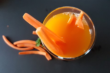 Karotten Limetten Drink