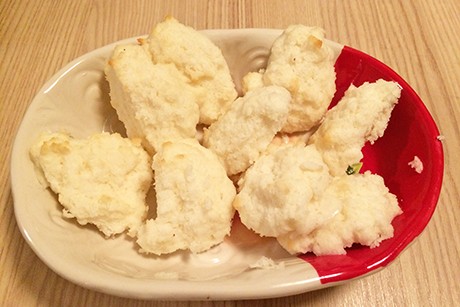 Kokosbusserln mit Ingwer