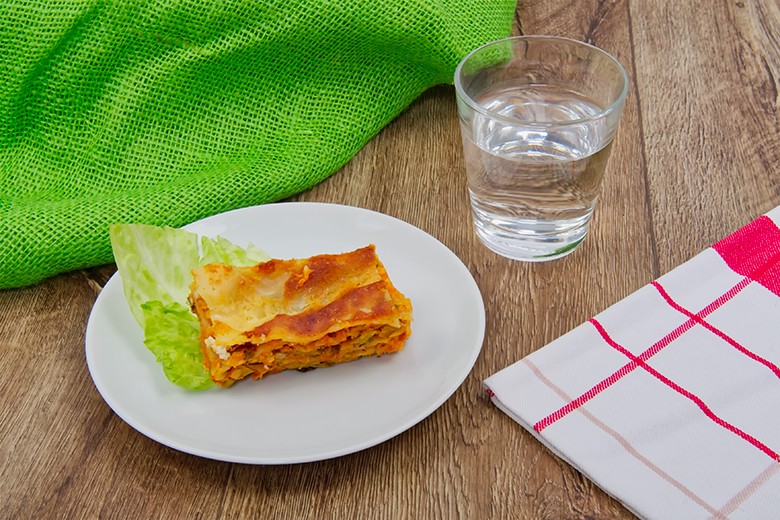 Kürbislasagne