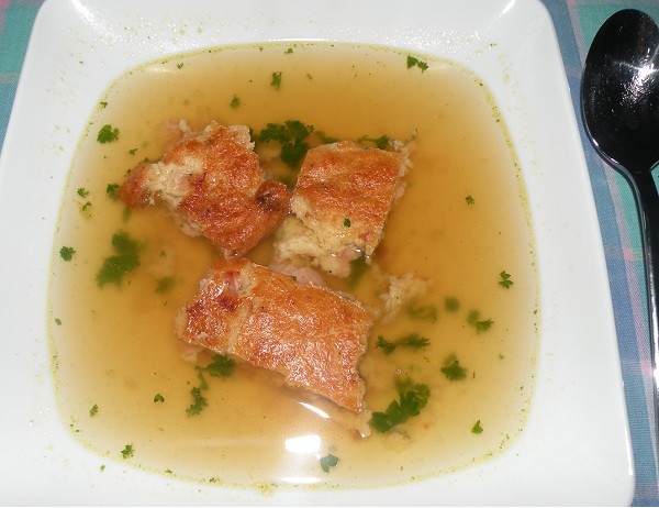 Schinkenschöberlsuppe