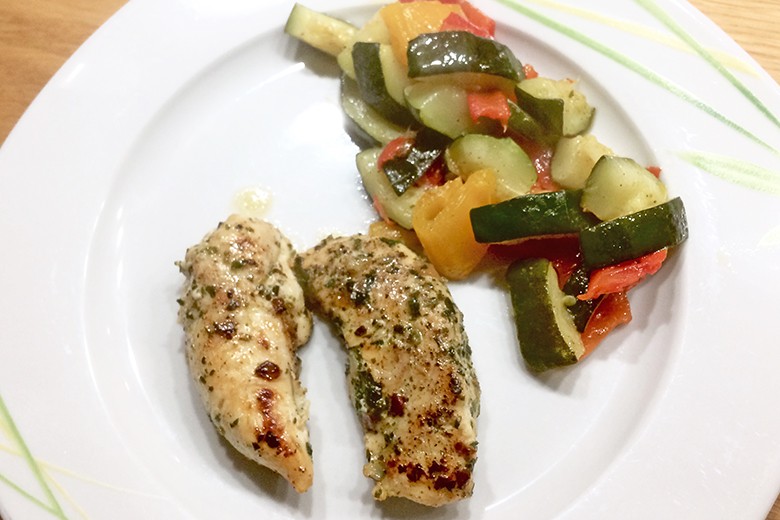 Kräuter-Hühnerfilet