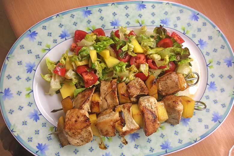 Mangospieße