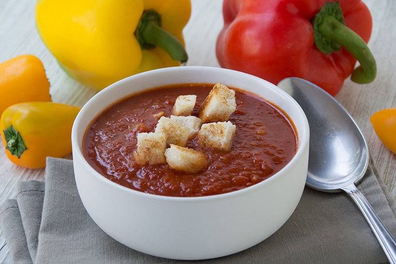 Paprikasuppe