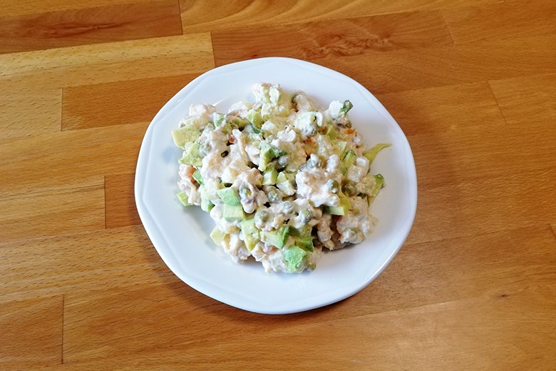 Heringssalat mit Avocado