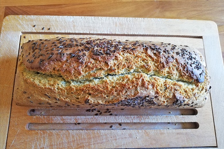 Kräuterbrot in Kastenform