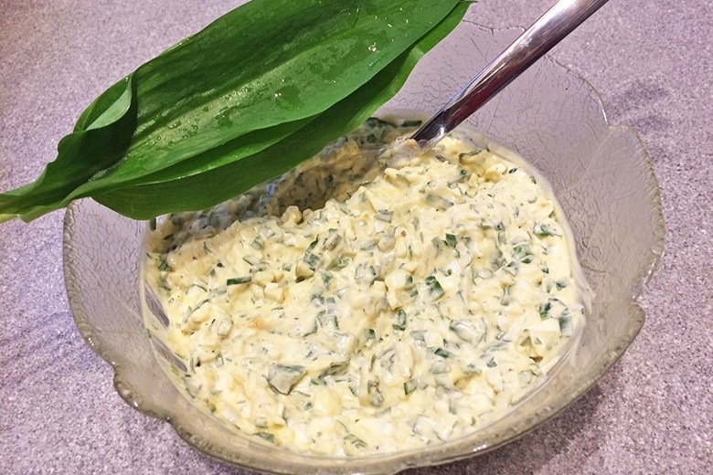 Bärlauch-Ei-Aufstrich