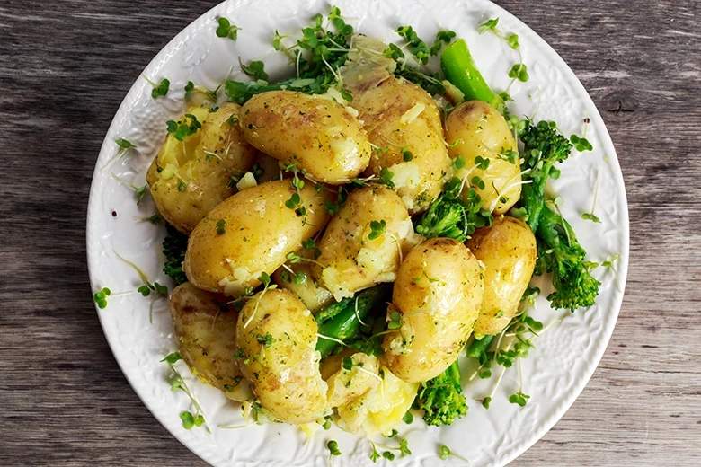 Ayurvedischer Kartoffelsalat