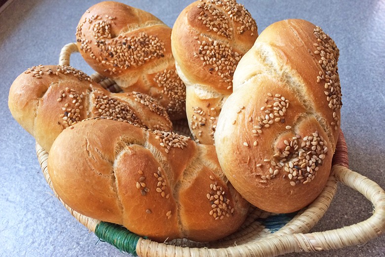 Dinkel-Sesam-Flesserl