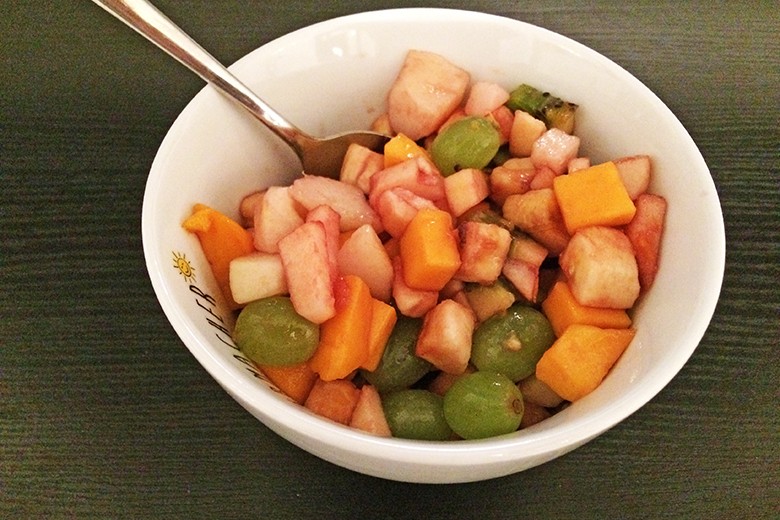 Cranberry-Obstsalat