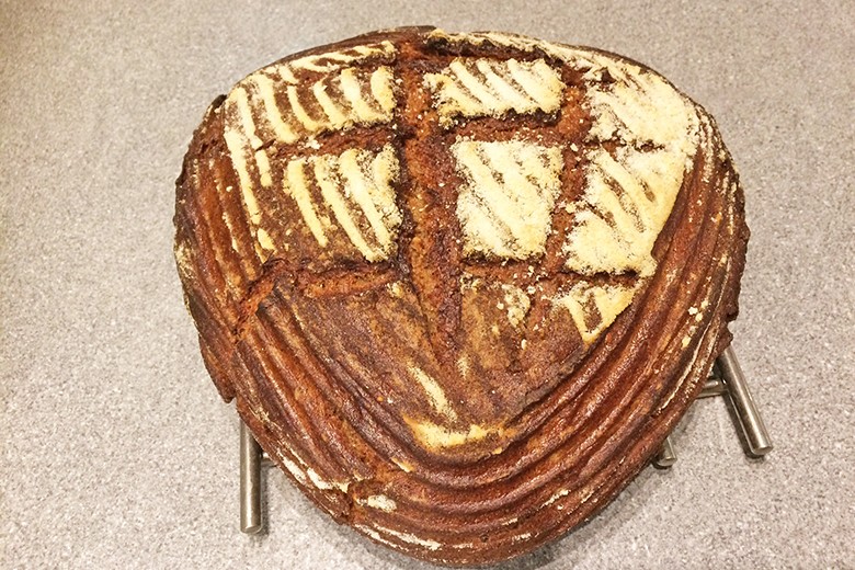 Roggen-Weizenbrot
