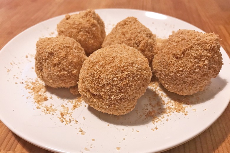 Vegane Topfenknödel
