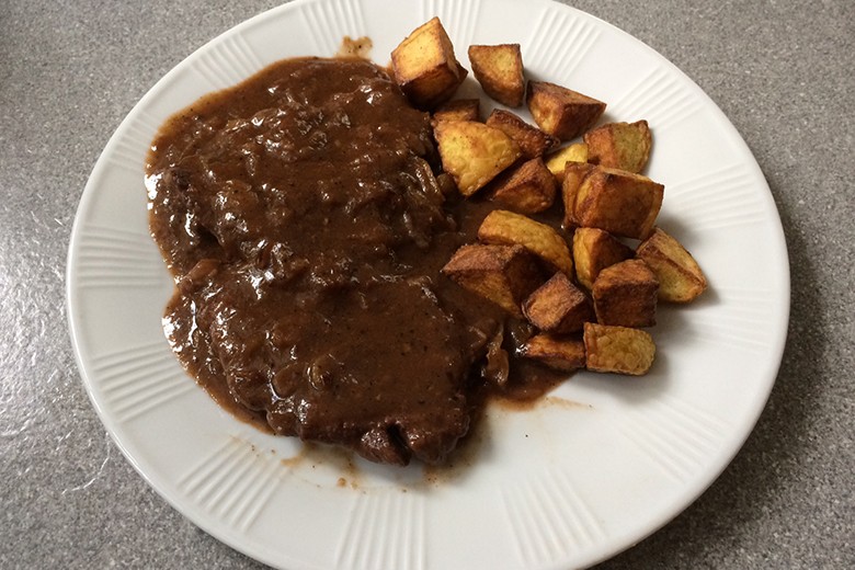 Zwiebelrostbraten Karlis Art