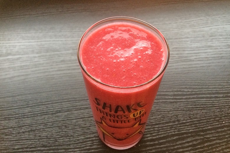 Himbeeren-Drink