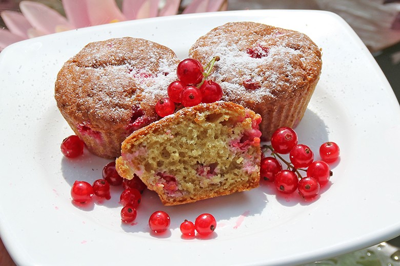 Ribisel-Muffin
