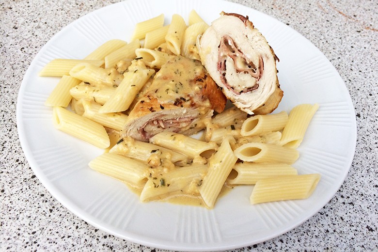 Hühnerroulade
