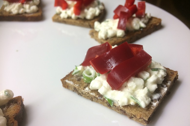 Frischkäsehäppchen