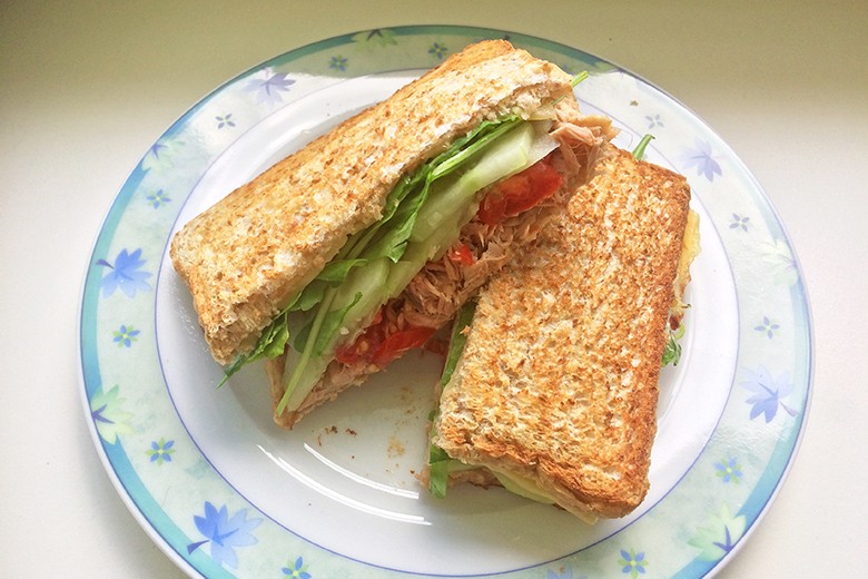 Thunfischtoast